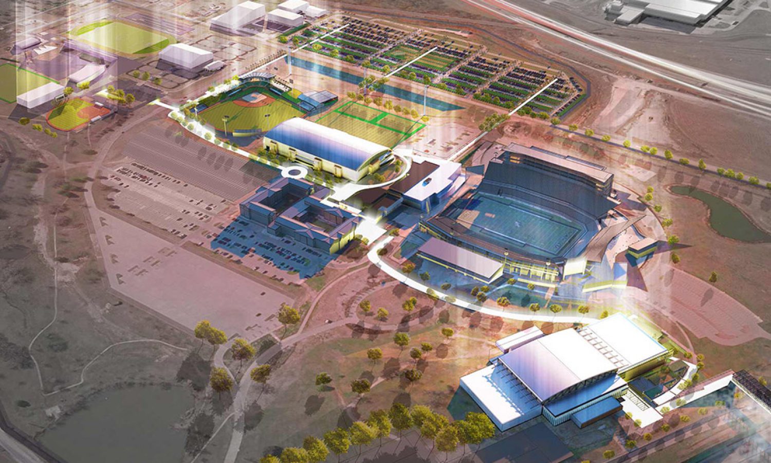 University of North Texas – Athletic Master Plan